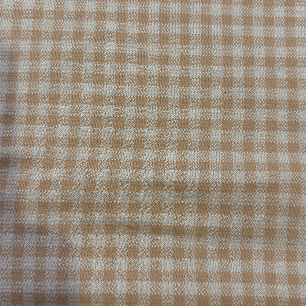 Anthropology Elodie Tan Checkered Women's Skirt - Picture 2 of 2